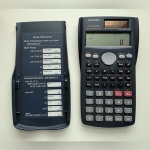 Casio Scientific Calculator in Dark Gray
